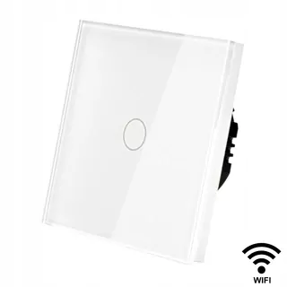 Induálny MT-1g1-WIFI-86-W jednoduchý spínač, biely